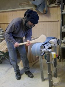 Hurling Stick Production Process at P. O'Kane hurls in Northern Ireland