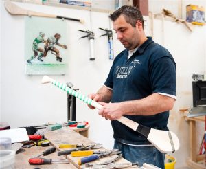 Hurling Stick Production Process at P. O'Kane hurls in Northern Ireland